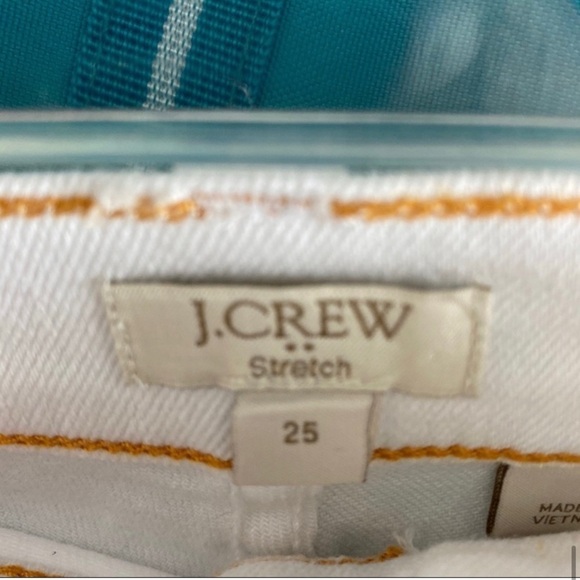 J. Crew Stretch Shorts White Size 25 - Picture 5 of 6